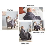 BB BLINBLIN Weighted Blanket Heavy Blanket Dark Grey